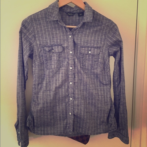 Eddie Bauer chambray shirt