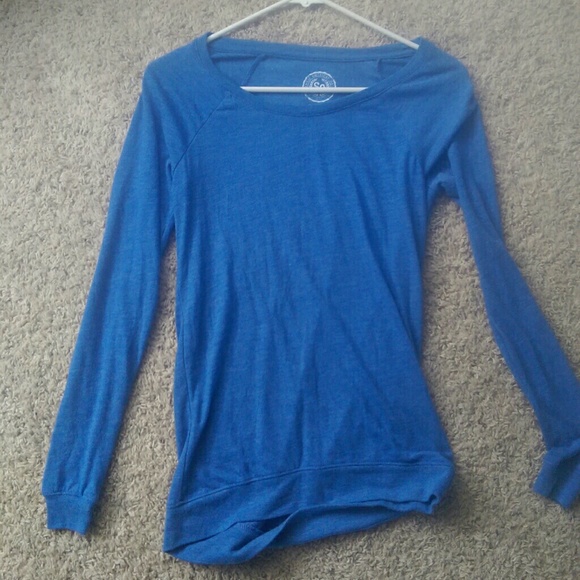 Blue long sleeve XS shirt