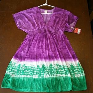 Mossimo Tye-Dye Dress, NWT, Size Large