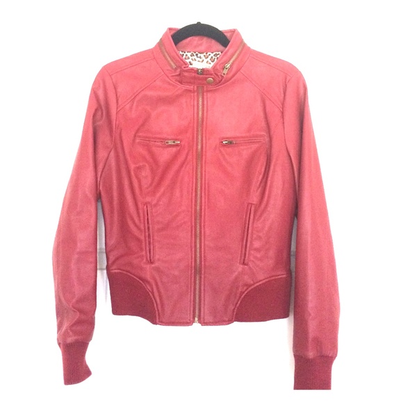 Red Vegan Sports Jacket