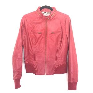 Red Vegan Sports Jacket