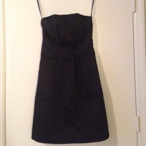 The Limited Black Strapless Dress