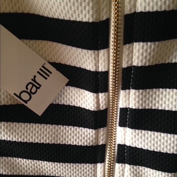 Bar III stripped dress