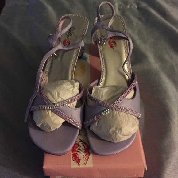 Lavender heels