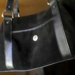 Isaac Mizrahi black purse