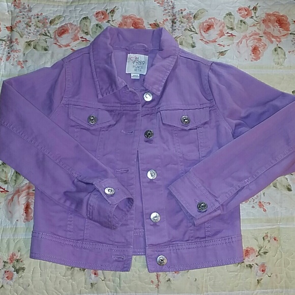 PURPLE DENIM JACKET