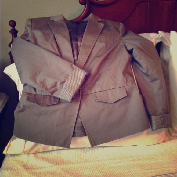 Banana Republic Taupe Blazer