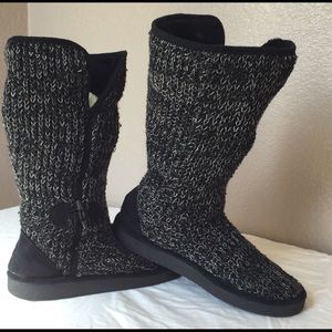Air walk knit boots