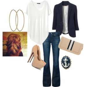 Navy 212 Collection Blazer