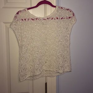 crotchet crop top