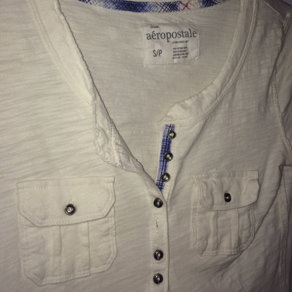 cream shirt - Picture 2 of 3