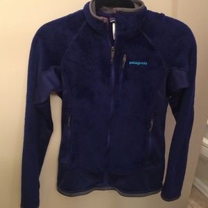 Womens Patagonia fleece zip up jacket