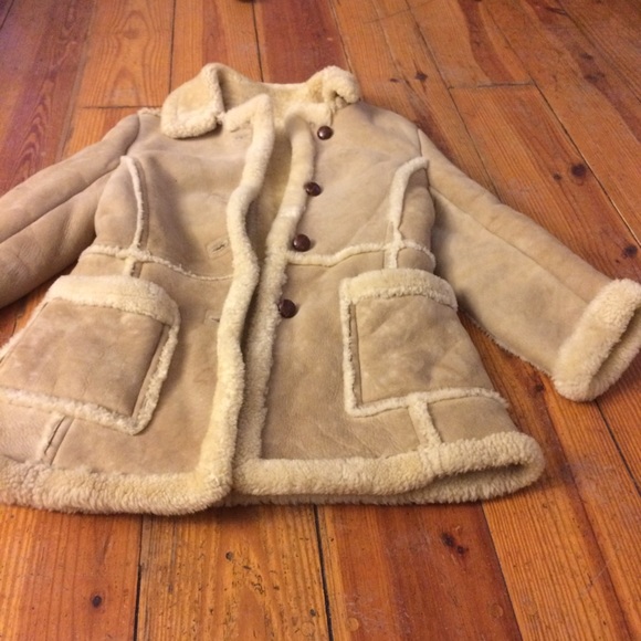 Vintage sheep skin coat
