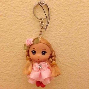 Doll key chain/purse charm/ cell phone