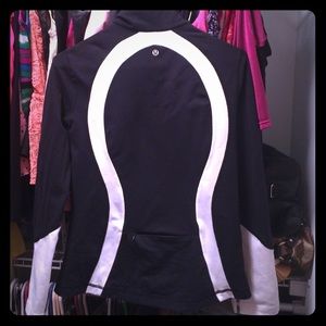 Black and white lululemon jacket
