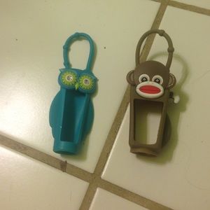 Bath & body works hand sanitizer &lipgloss holder