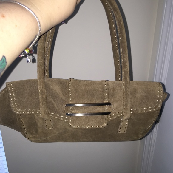 Small Ann Taylor barrel bag