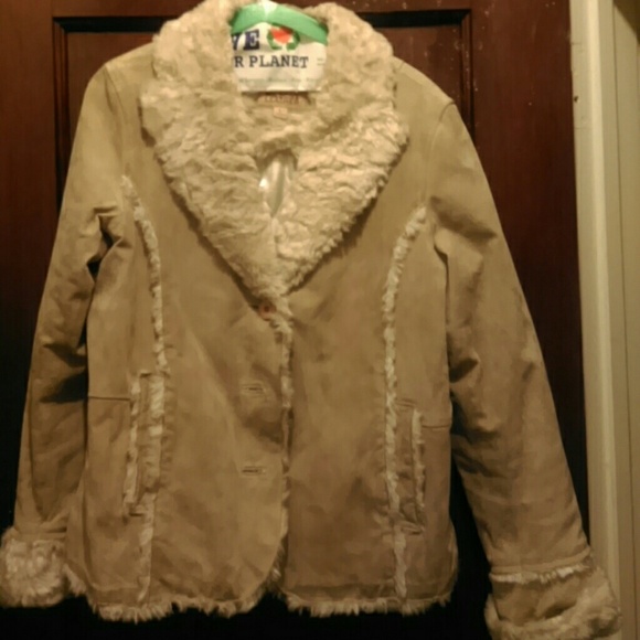 Leather/suede jacket