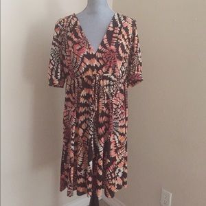 MK print dress