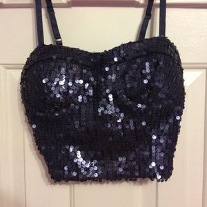 Forever 21 Sequin Bralette