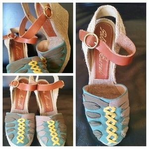 Paloma Barcelo wedges spadrilles.