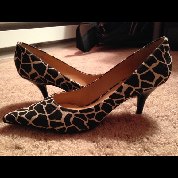 Brand New Nine West Leopard Heels Size 5.5