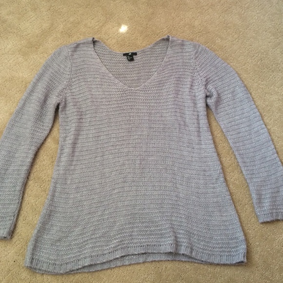 Light Grey Long Soft Sweater / H&M