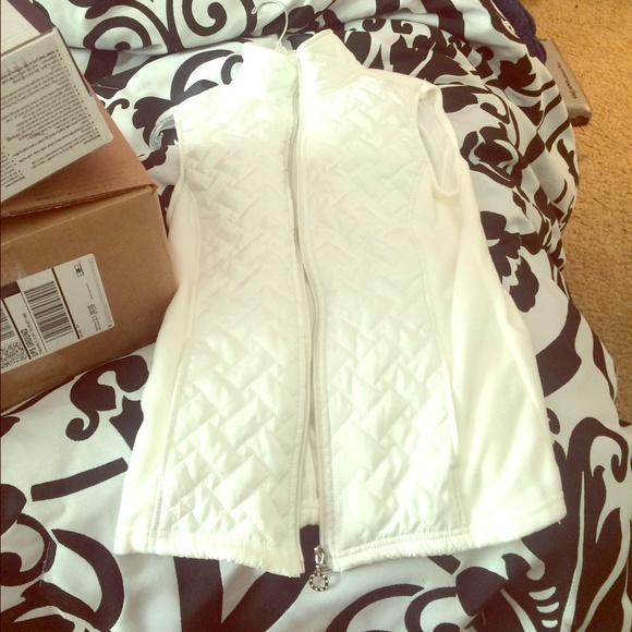 White Vest worn once!