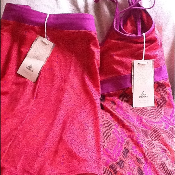 Prana Bundle Tank & Skirt Med.