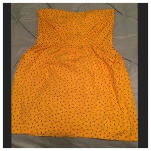 Top Shop strapless dress