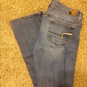 American Eagle Super Stretch Kick Boot Jeans