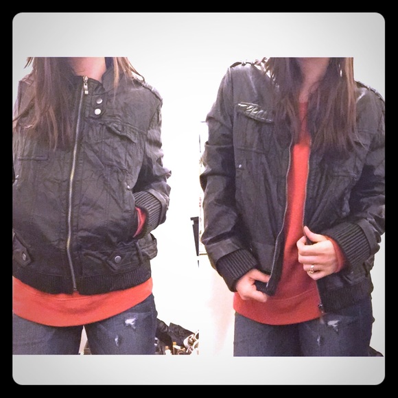 Leather jacket!