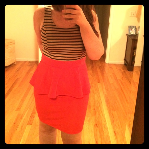 Forever 21 peplum dress