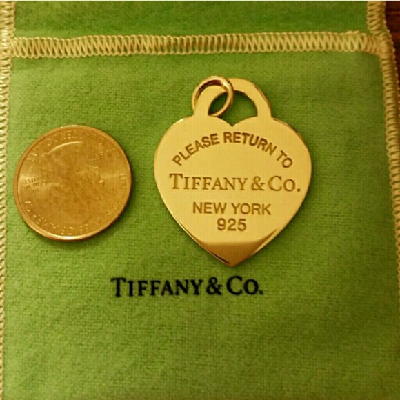 Large authentic Tiffany&Co tag