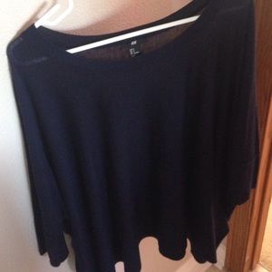 H&M soft blue sweater