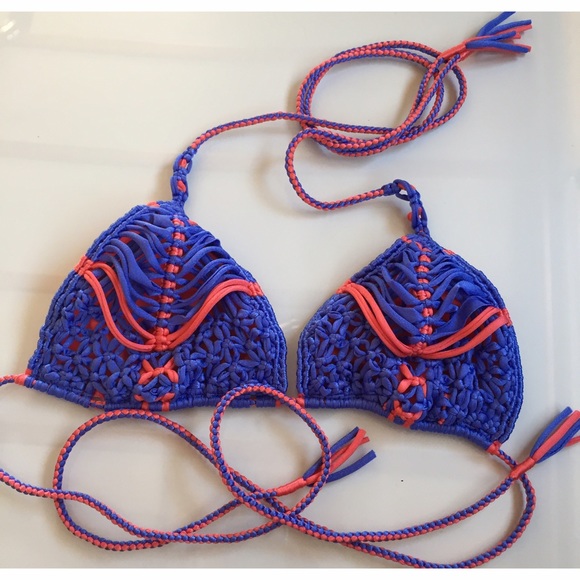Indah crochet bikini top