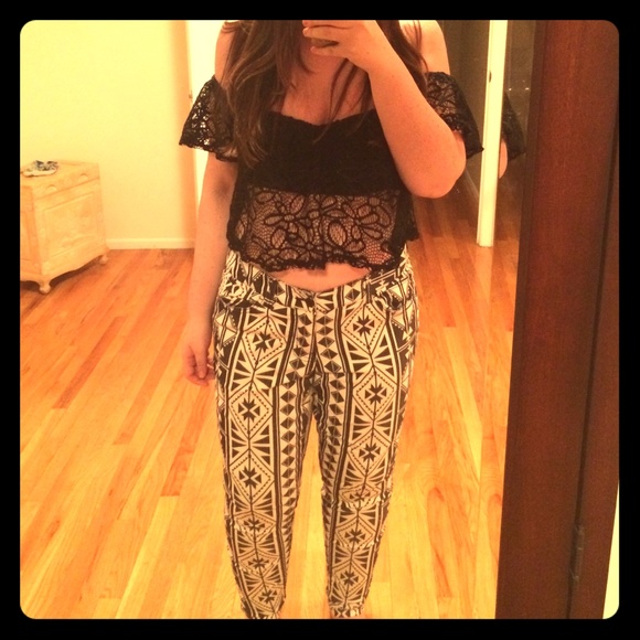Forever 21 Tribal Jeans