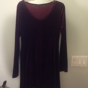 Red Velvet Dress
