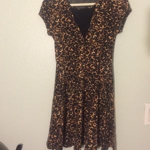 Cheetah/Leopard print dress