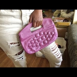 Purple clutch