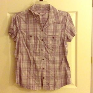 100% Cotton plaid shirt