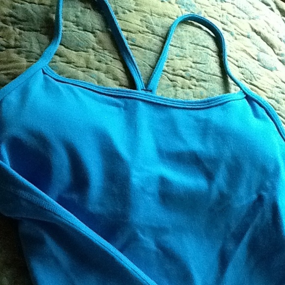 Lululemon Tank Bright Blue med.