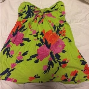 ❌donated❌Floral tube top // XS