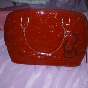 Red hello kitty purse