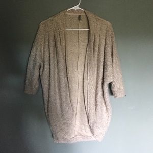 Cardigan knit sweater