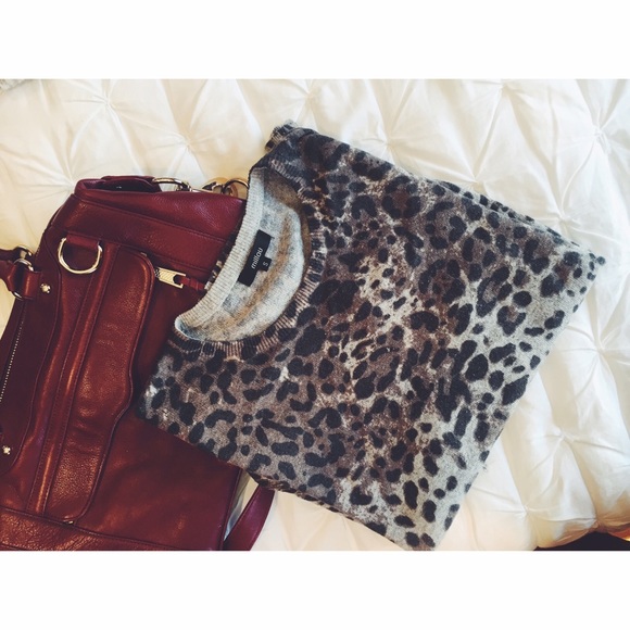 LF Animal Print Sweater