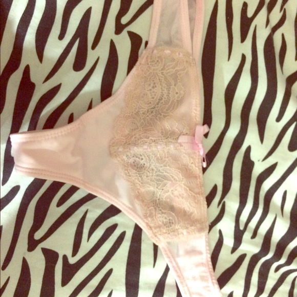 Sexy pink thong