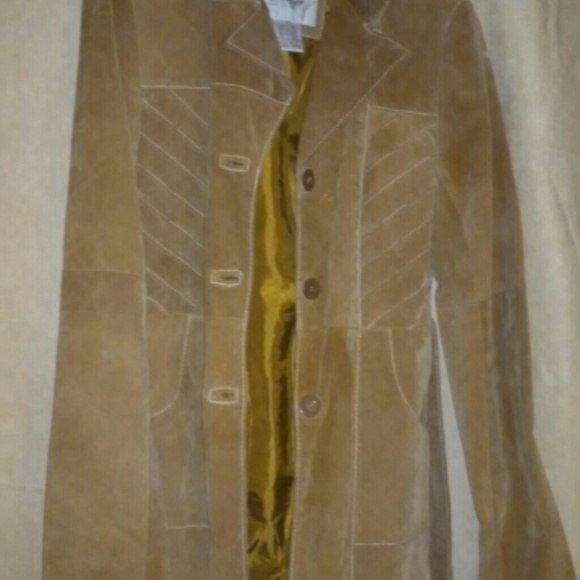 Suede coat - Picture 1 of 3