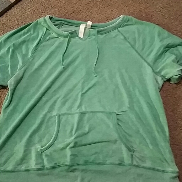 Hoodie like top without hood.