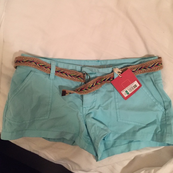 Light blue shorts